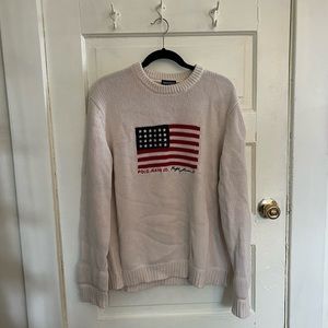 Polo Jeans Co. Ralph Lauren Flag Knit Sweater